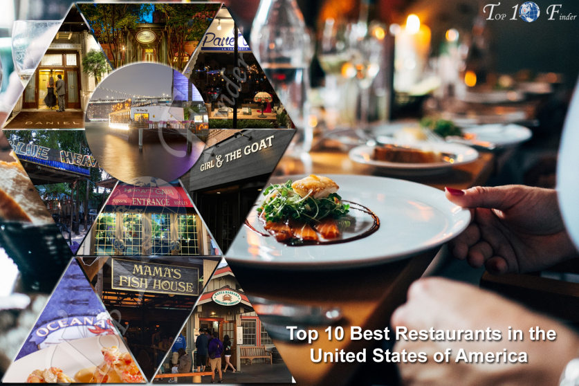 Top 10 Best Restaurants in the United States of America